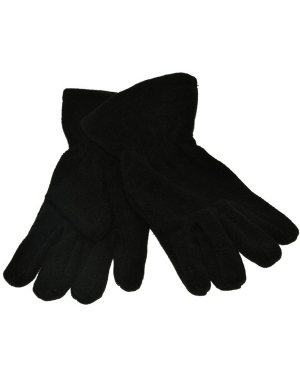 Fleece Gloves - Black